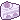 A pixel of a purple cake