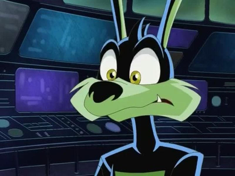 Tech E Coyote from the animated serise "Loonatics Unleashed"