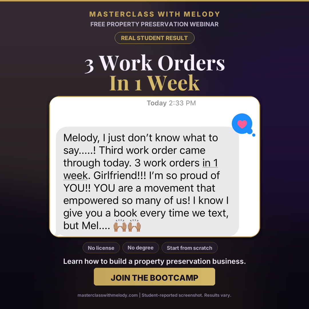 3 Work Orders In 1 Week
