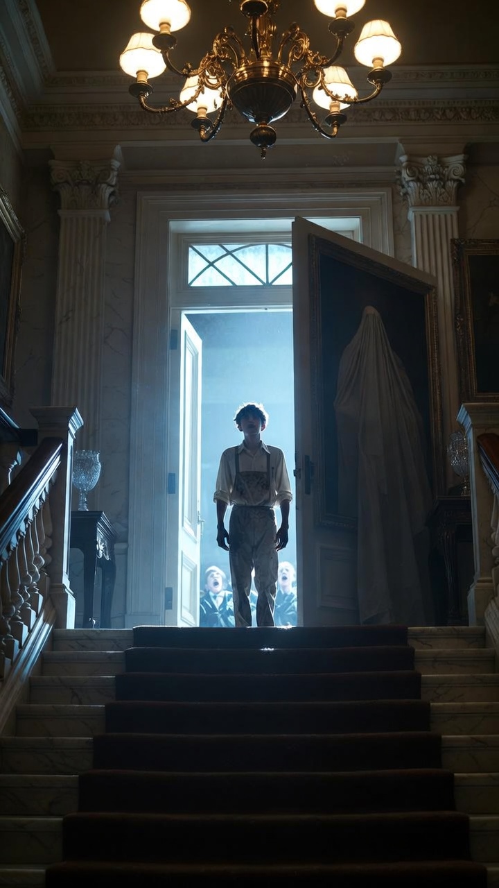 The servant stood in the doorway, and the mansion finally learned the truth.