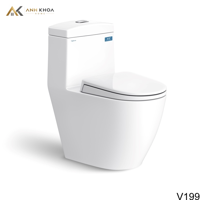 Bồn cầu 1 khối Viglacera V199