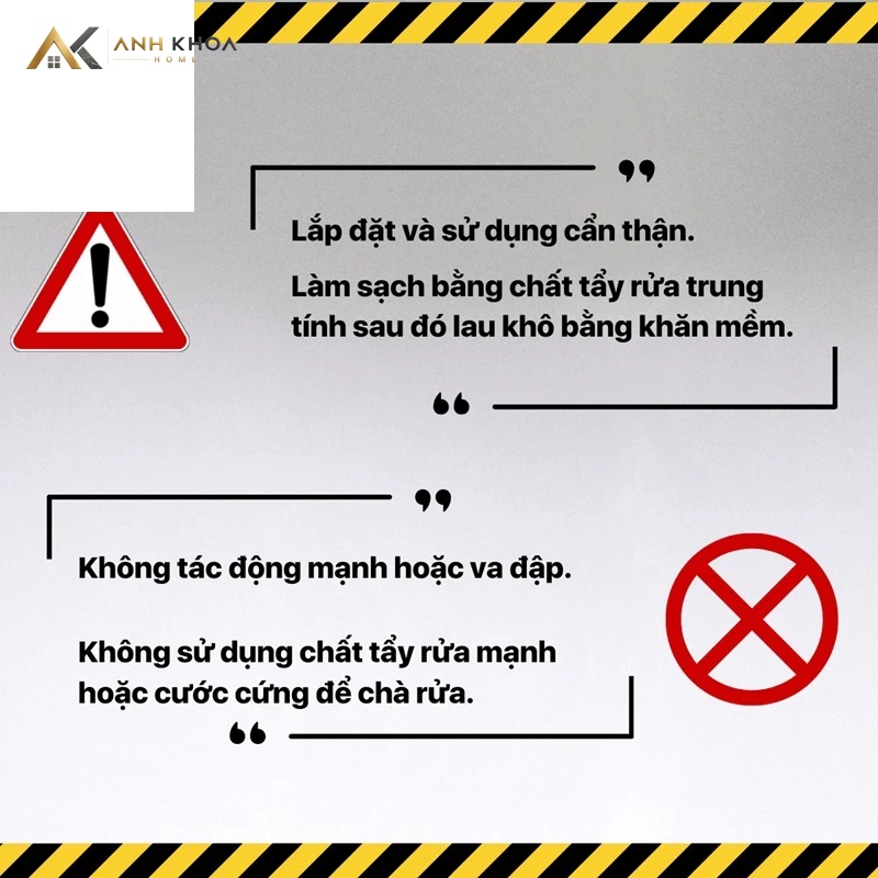luu y khi lap dat