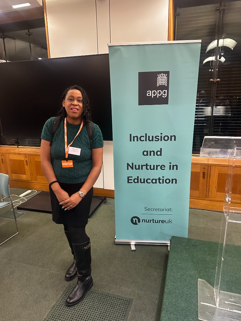 A contributing member of nurtureuk's Inclusion & Nurture in Education APPG