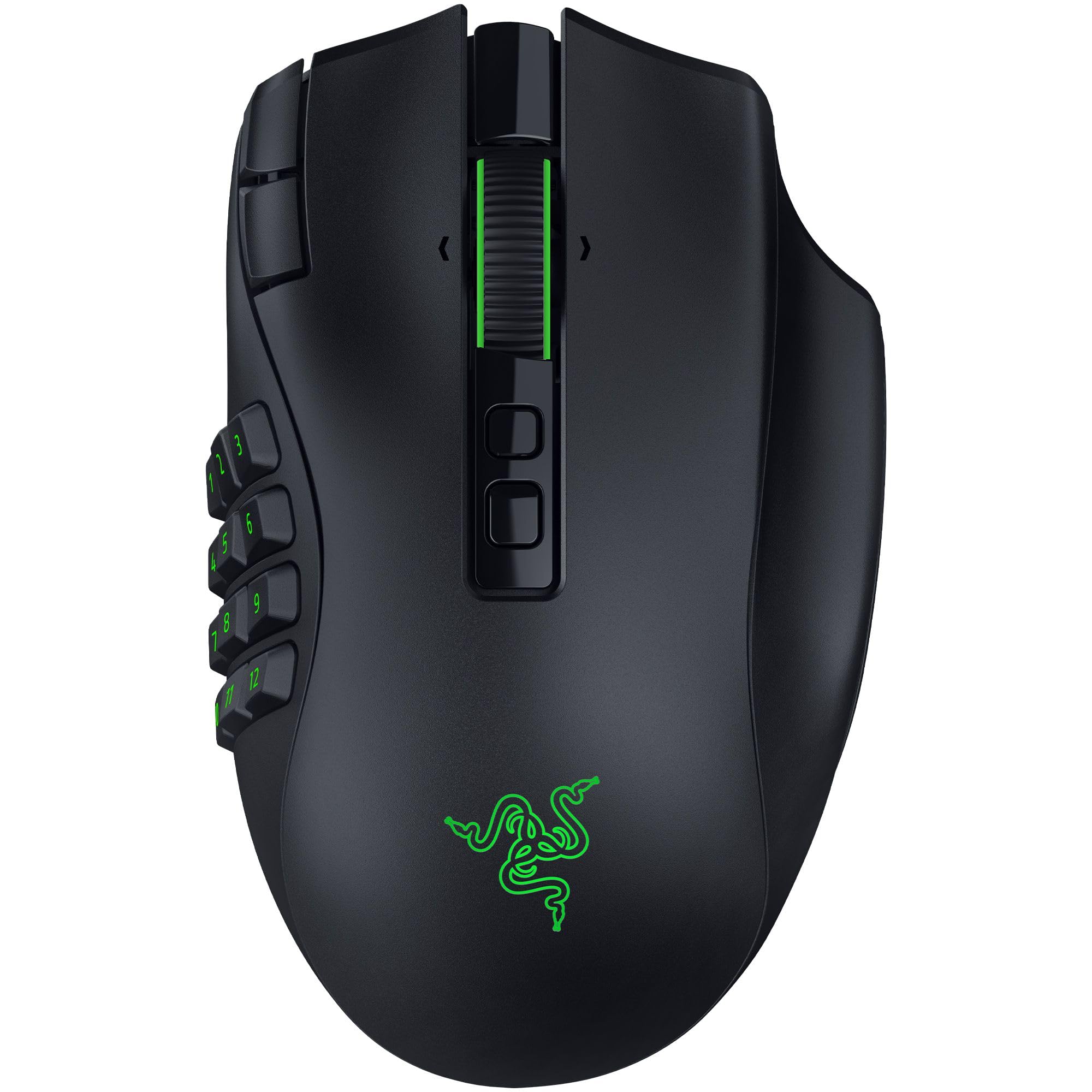 Razer Naga V3 Pro Wireless MMO Gaming Mouse with Swappable Side Plates