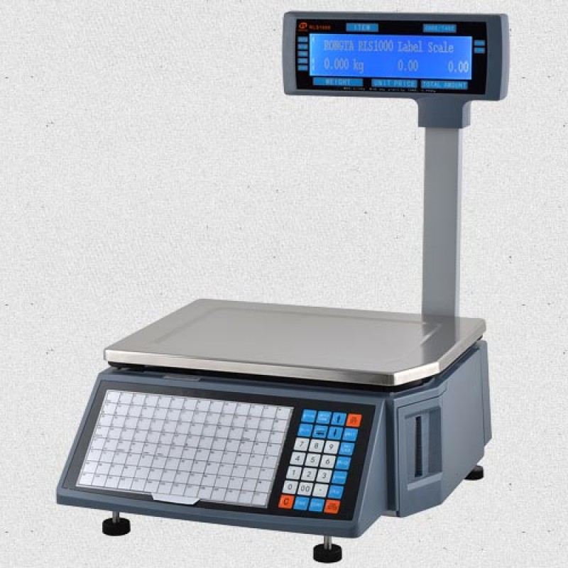Cân in tem nhãn Rongta RLS1000 (có wifi + Lan) 15kgs