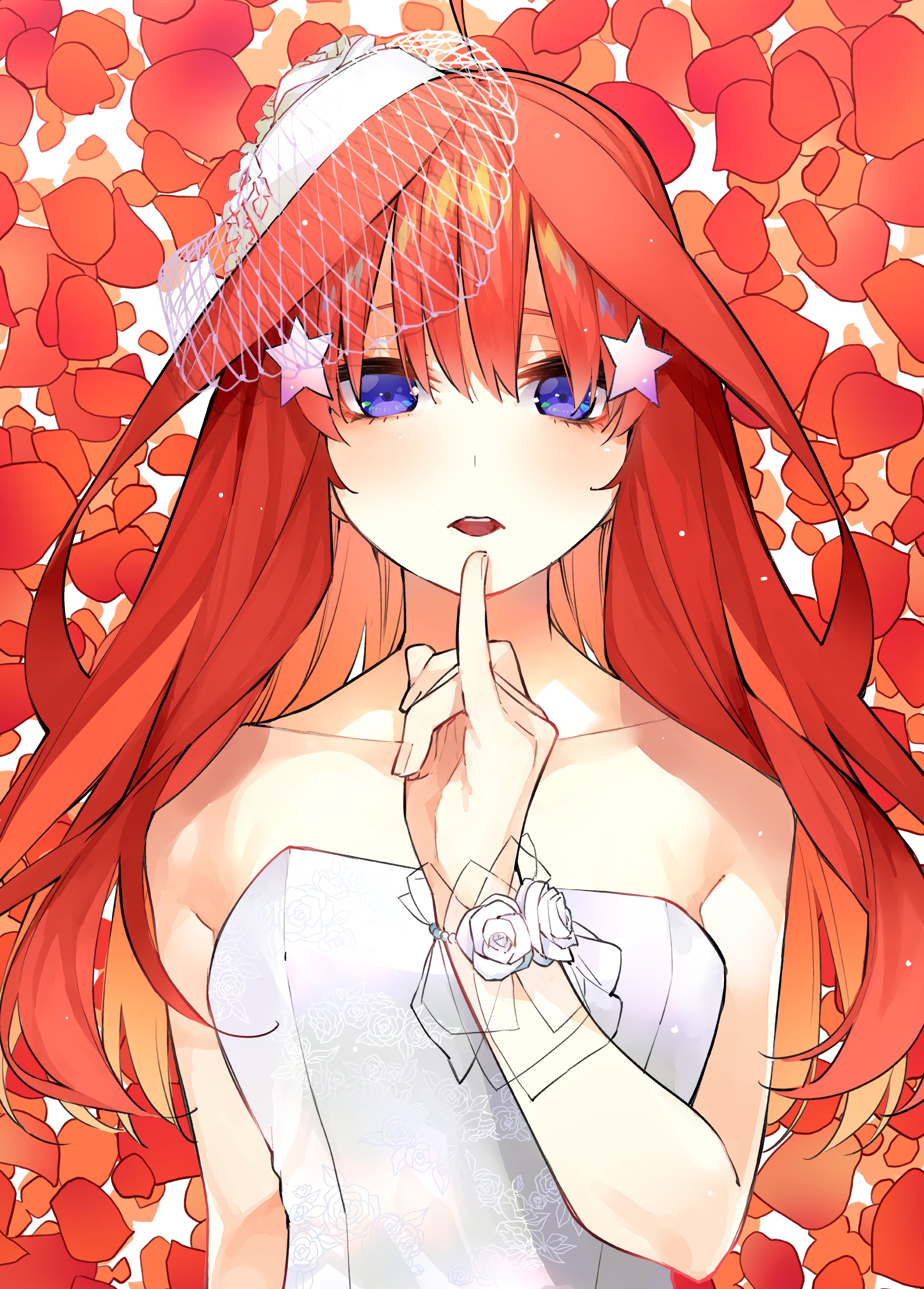 Eu fiz o novo dos quíntuplos como noivas misturando as quatro capas:  5ToubunNoHanayome, 5 toubun no hanayome papel de parede HD