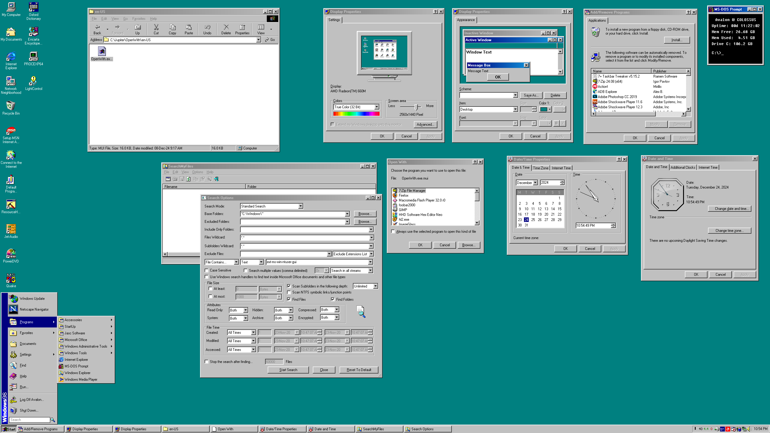 Windows 10 21H2 LTSC to Windows 98 | WinClassic