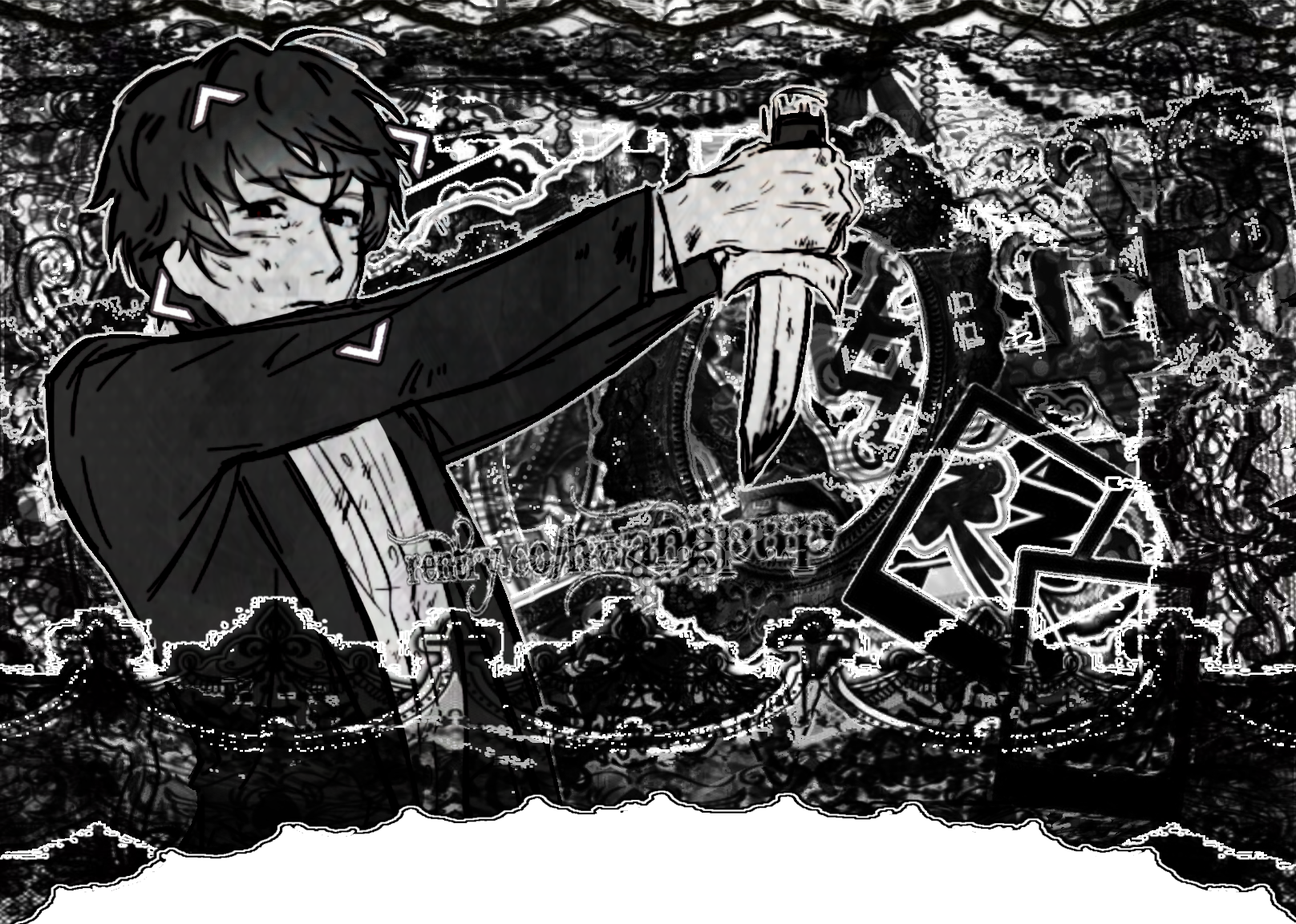art by inho132 on X
