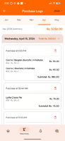 Purchase Logs