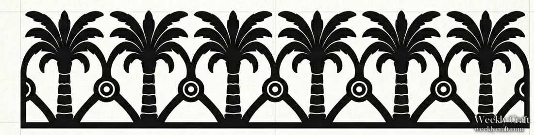 Palm cornice