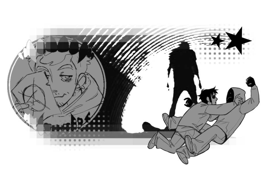 Art by sickhoondr. text reads: ARK. end ID