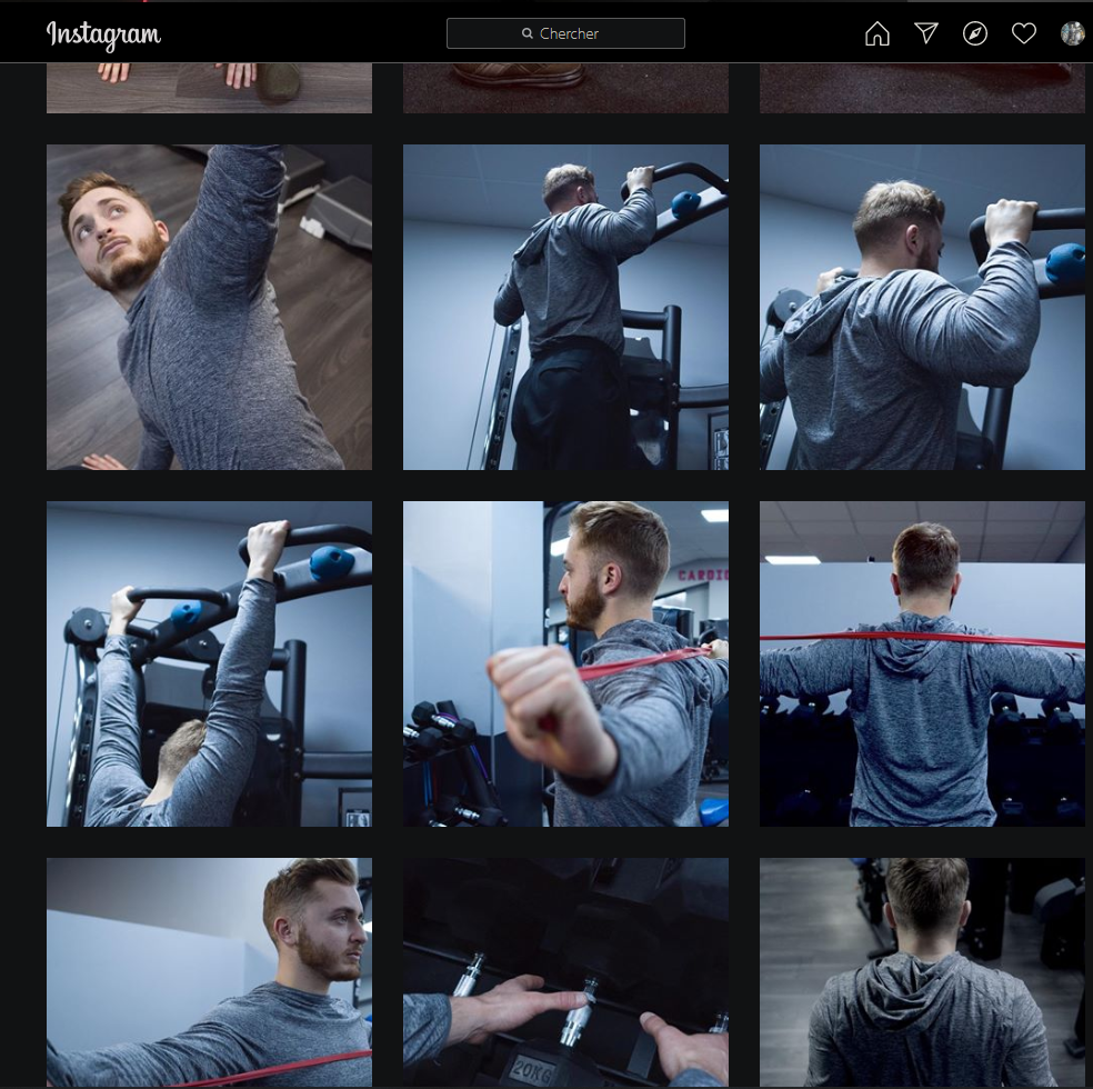 Création de contenu sport et lifestyle pour réseaux sociaux LIBTIA