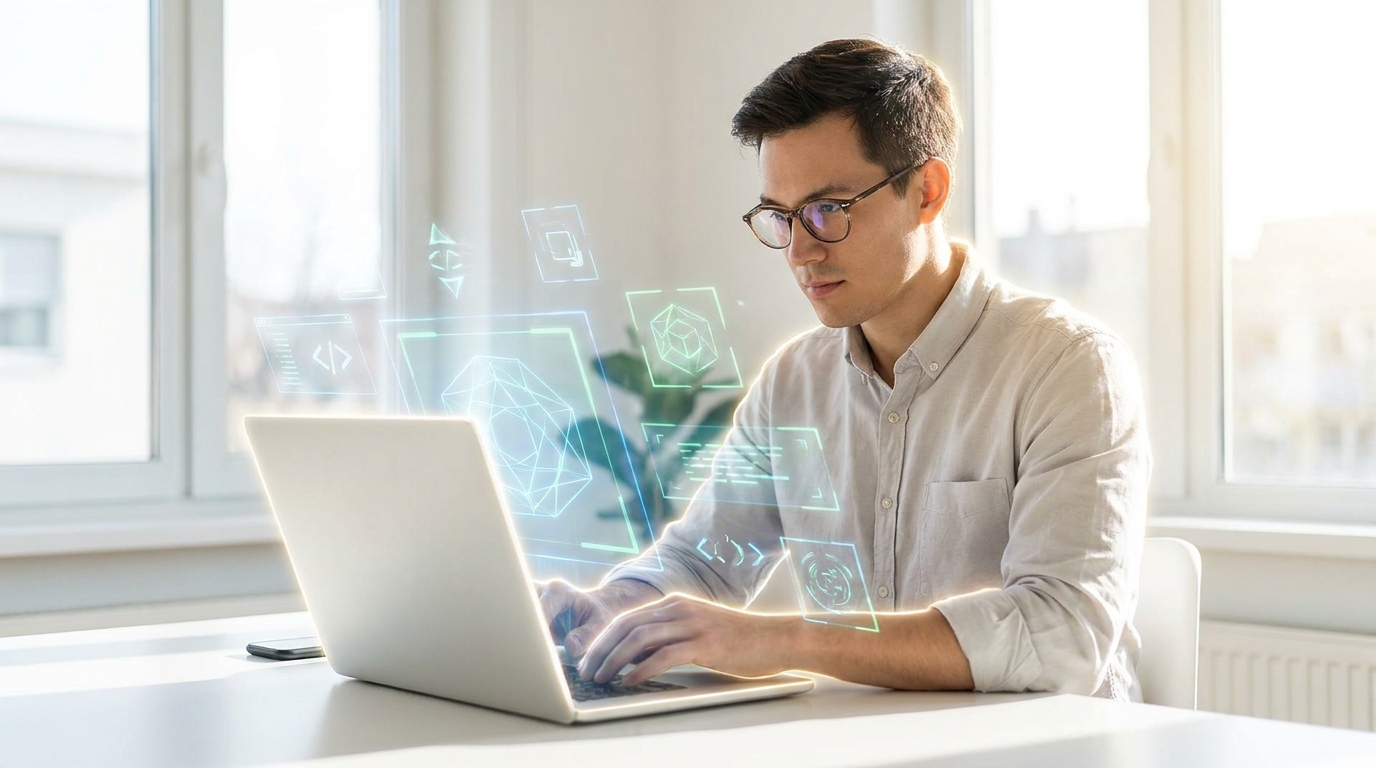 A developer leveraging OpenAI GPT-6.1 Sol API costs to build efficient software solutions.