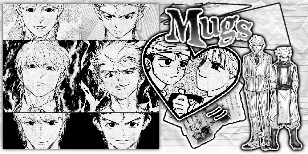 Art Creds (all from Twitter) from Left to Right @hhxred @hxh_sha @hirono_aona