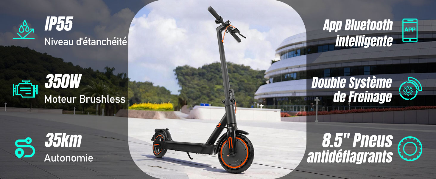 Trottinette électrique tout-terrain S9