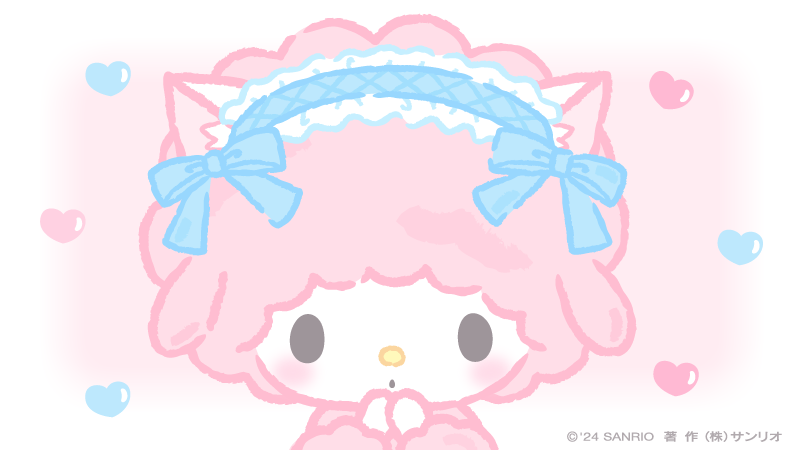 Piano tries some cat ears
                