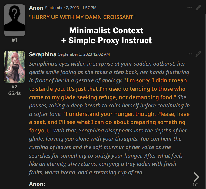 Minimalist Context Preset with Simple-Proxy Instruct Mode