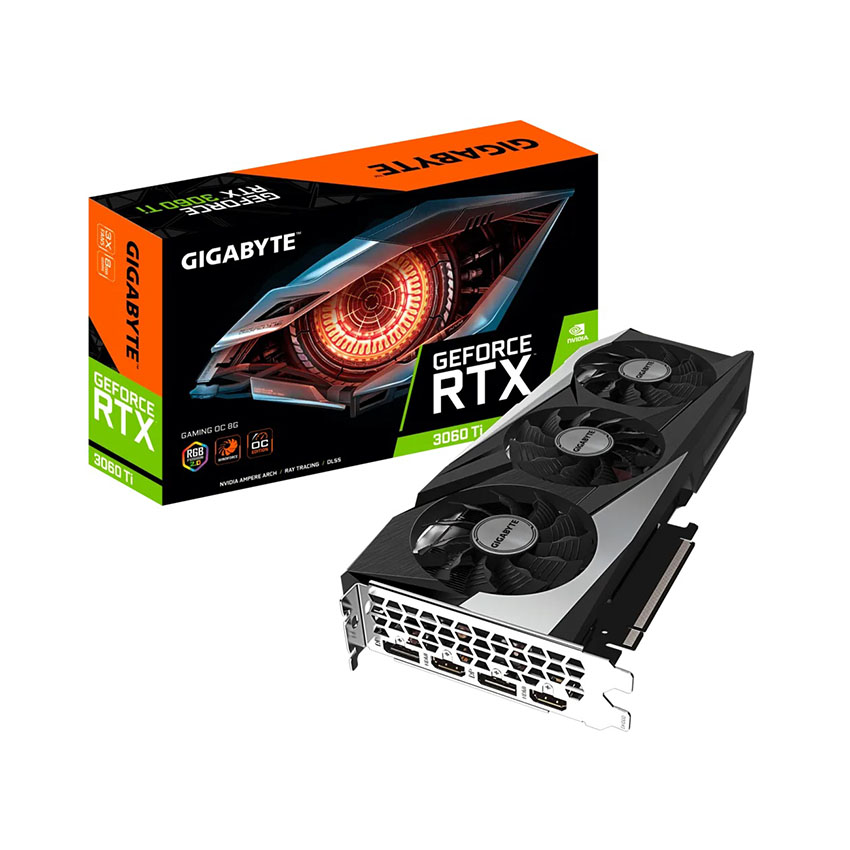 Card màn hình Gigabyte RTX 3060 Ti GAMING-8GD-V2