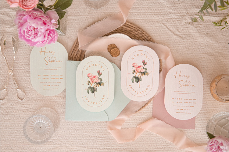 婚卡喜帖 - 薔薇花語 商品圖3