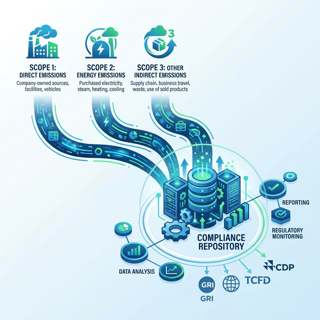 How to Disclose CDP Scope 1, 2, and 3 Emissions