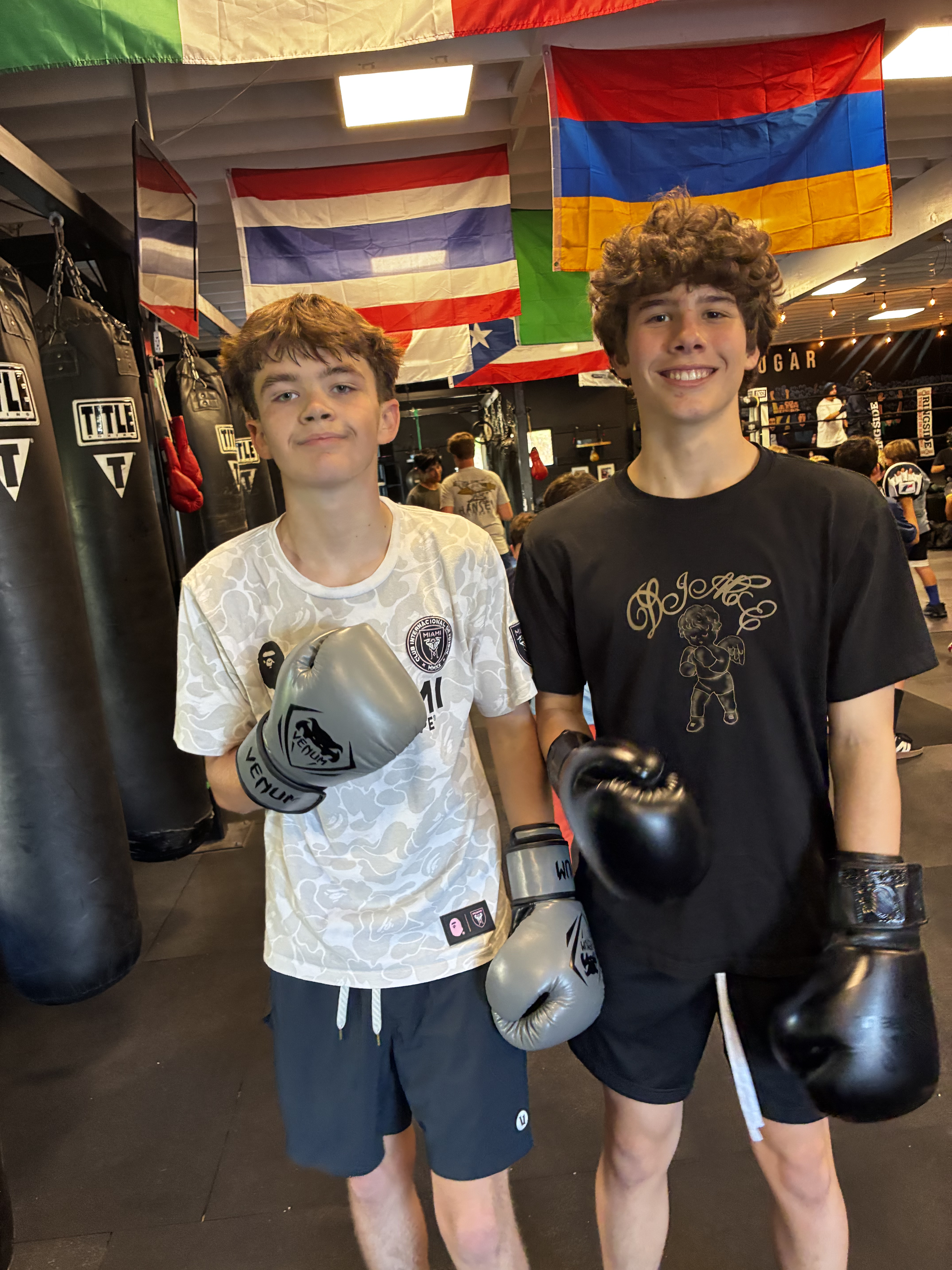 Class in session at Sugar Boxing Academy Encinitas