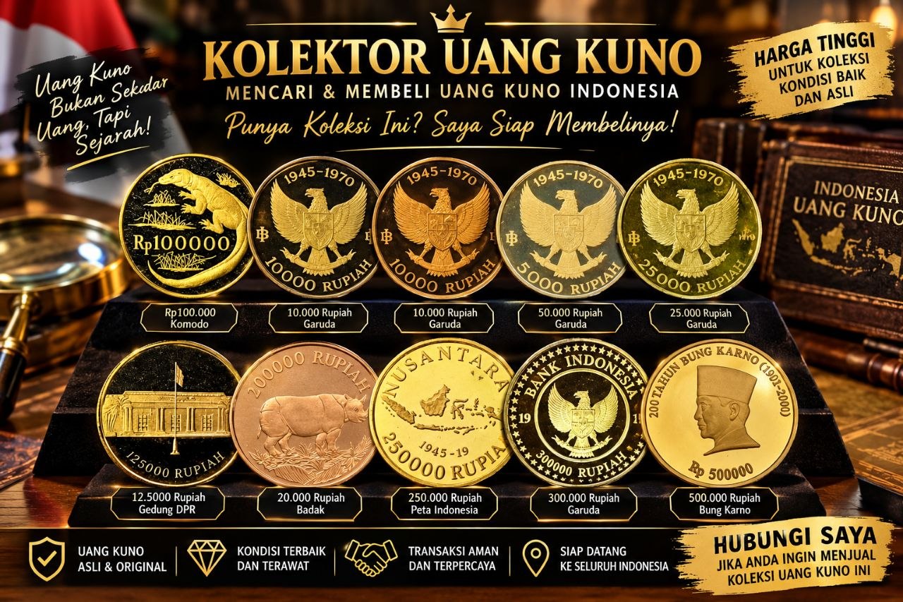 Banner Koleksi Uang Kuno