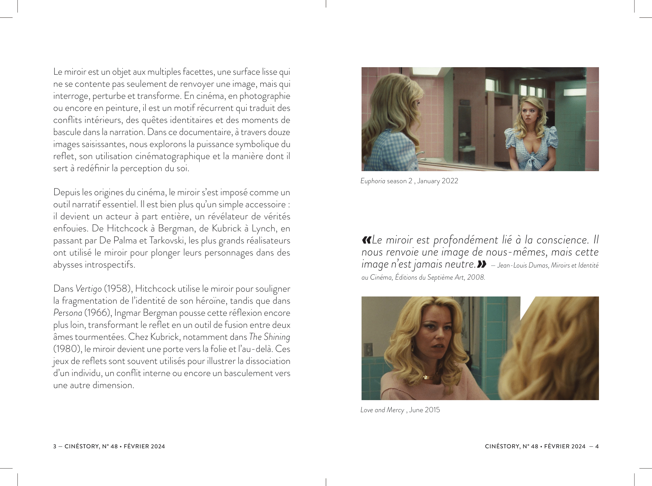 Référence miroir dans le cinéma 1