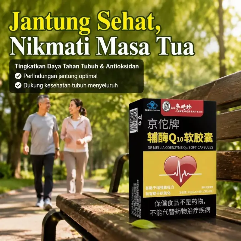 Jantung sehat nikmati masa tua