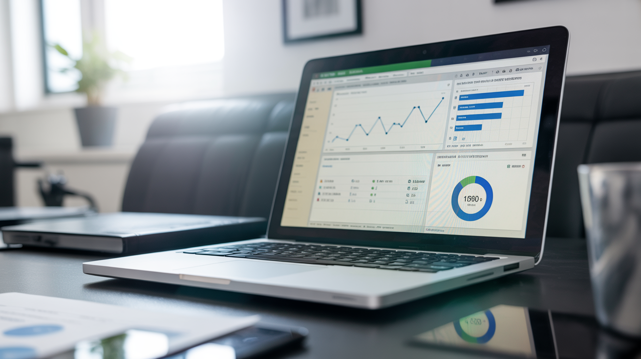 E-commerce dashboard met analytics en groei-metrics