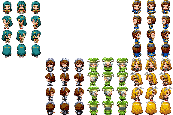 RPG Maker Characters @