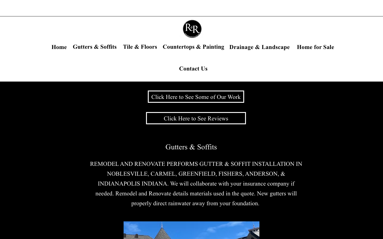 Remodel and Renovate LLC homepage