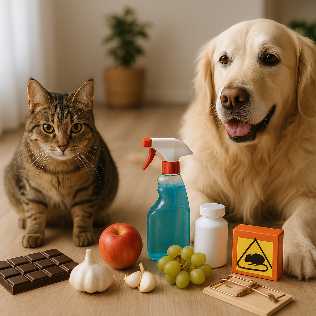 Toxic Foods and Household Hazards for Pets