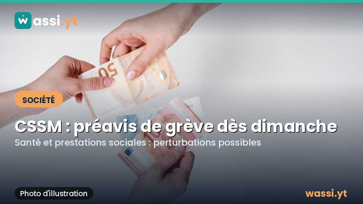 CSSM : un préavis de grève illimitée déposé à partir de dimanche