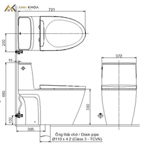 ban ve bon cau Inax ACT-902VN
