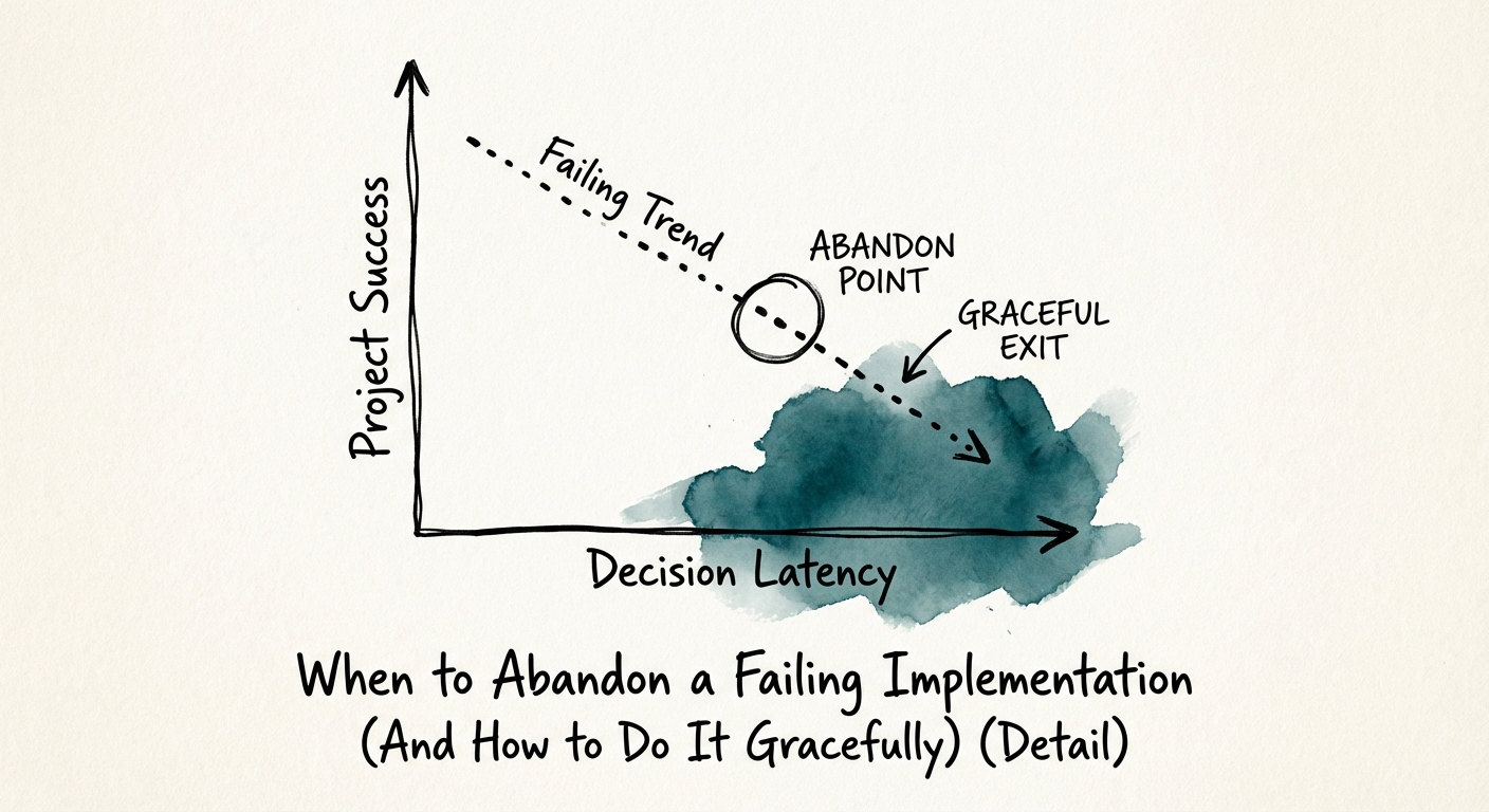 Graph showing the correlation between decision latency and project success rates.