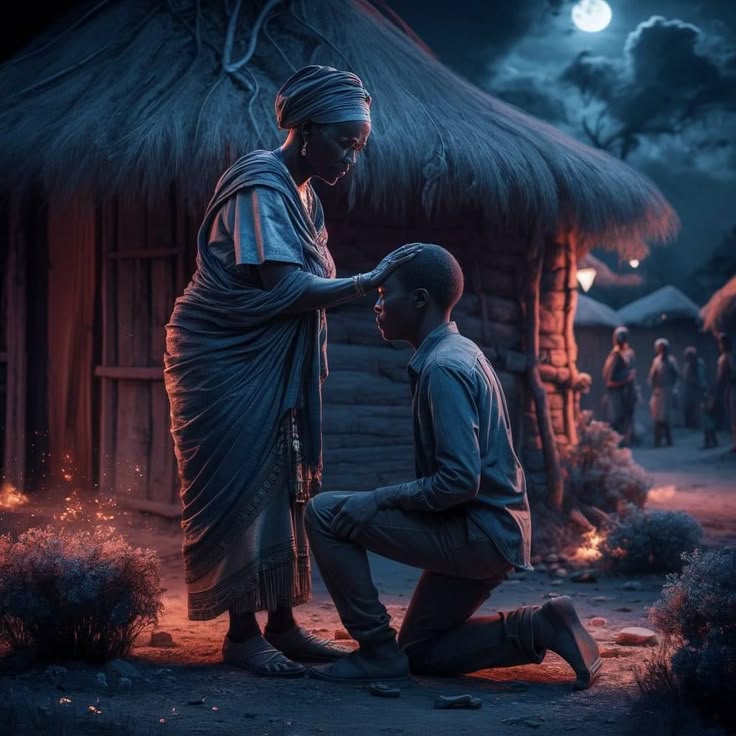 The Praying Mother in Azabre