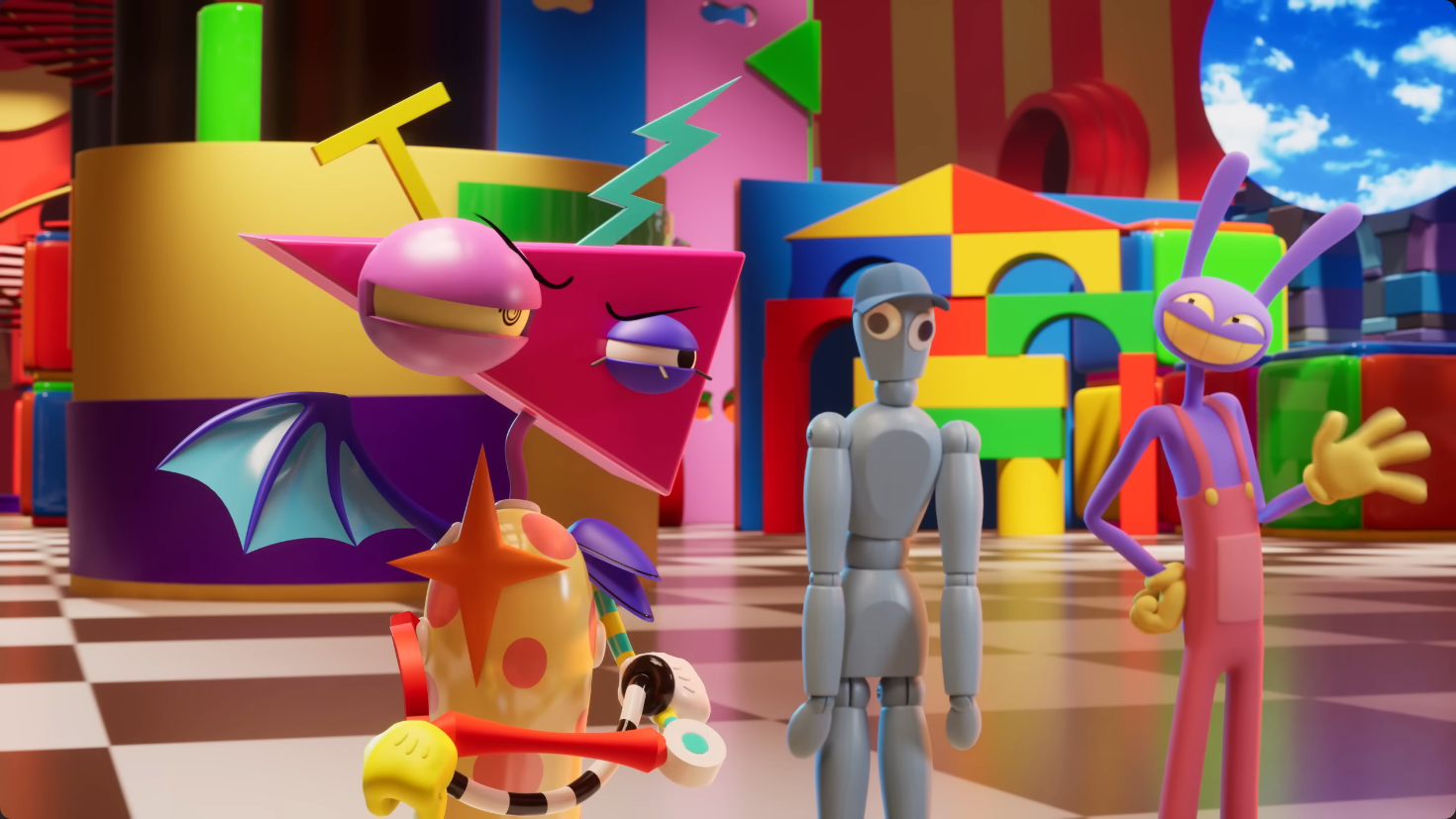 Screencap from The Amazing Digital Circus Episode 6