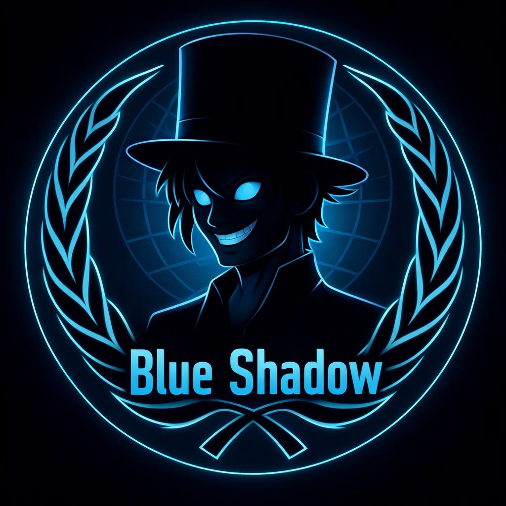 Blue Shadow Logo