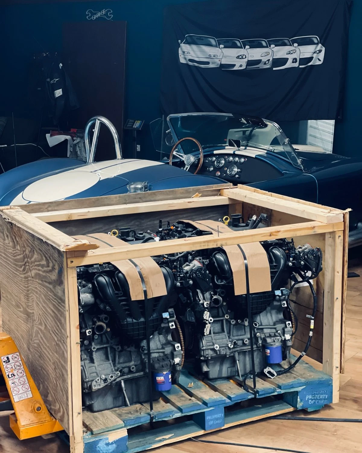 2.5L Duratec / MZR Swap Service Package — MX-5 NC
