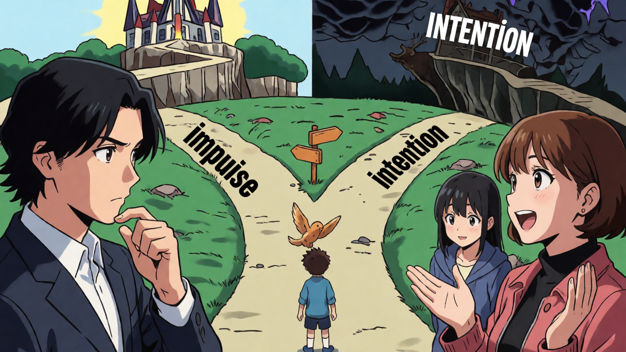 The point where more money reduces meaning - anime illustration