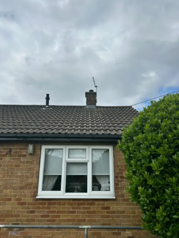 Professional security camera system with night vision capabilities in a British home