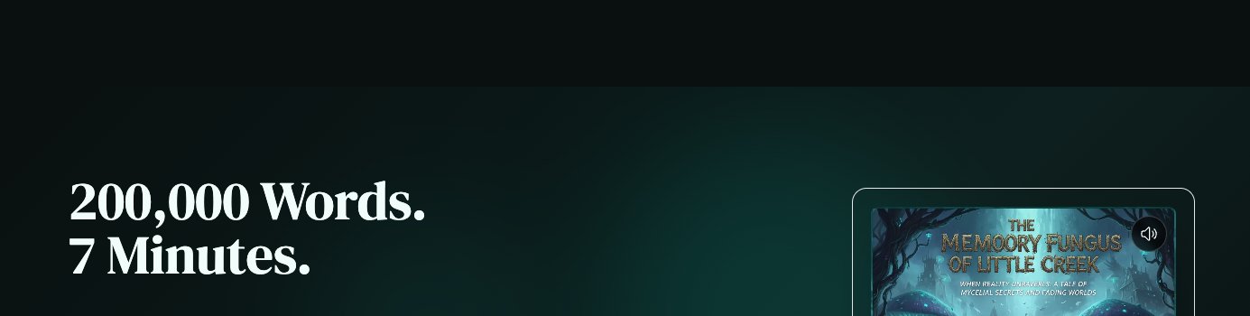 NovelHive — the only platform producing novels, cover art, and audiobooks in one pipeline