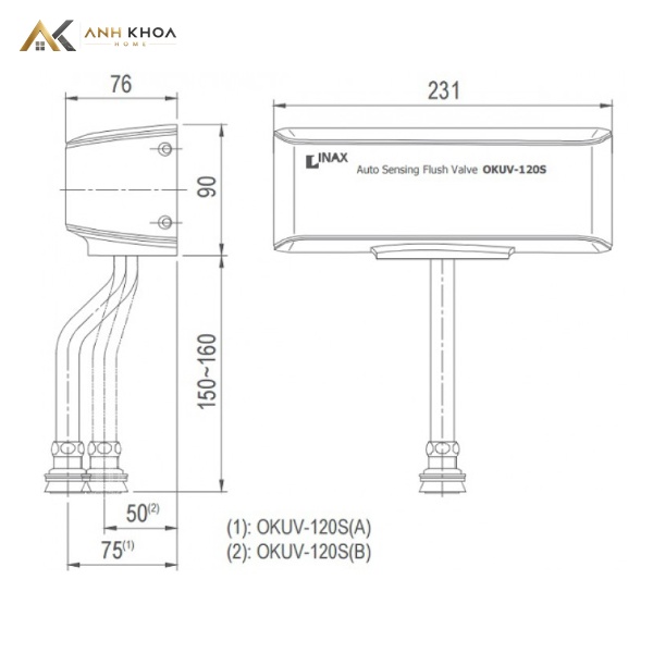 Ban ve ky thuat van xa inax OKUV-120S