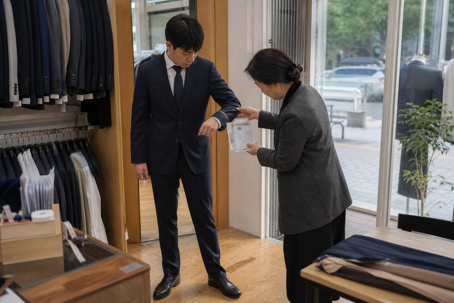 서울 거주 청년의 취업날개 무료 정장 대여 조건