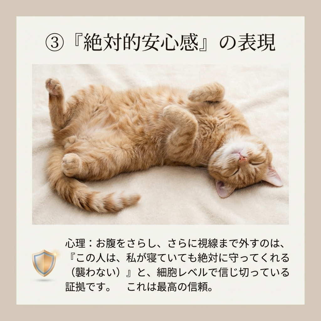 猫の「へそ天」姿勢に隠された愛情の証 - Image 5