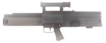 her as a gun :3