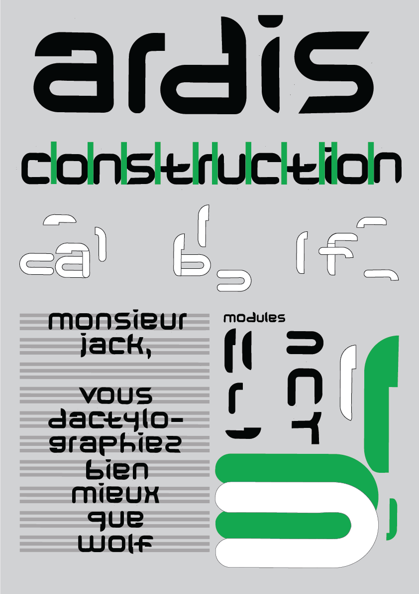 Type design by SLM Atelier