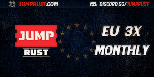 JumpRust.com - EU 3x|Full PVP|Shop|Kits|TP|Events|Long|