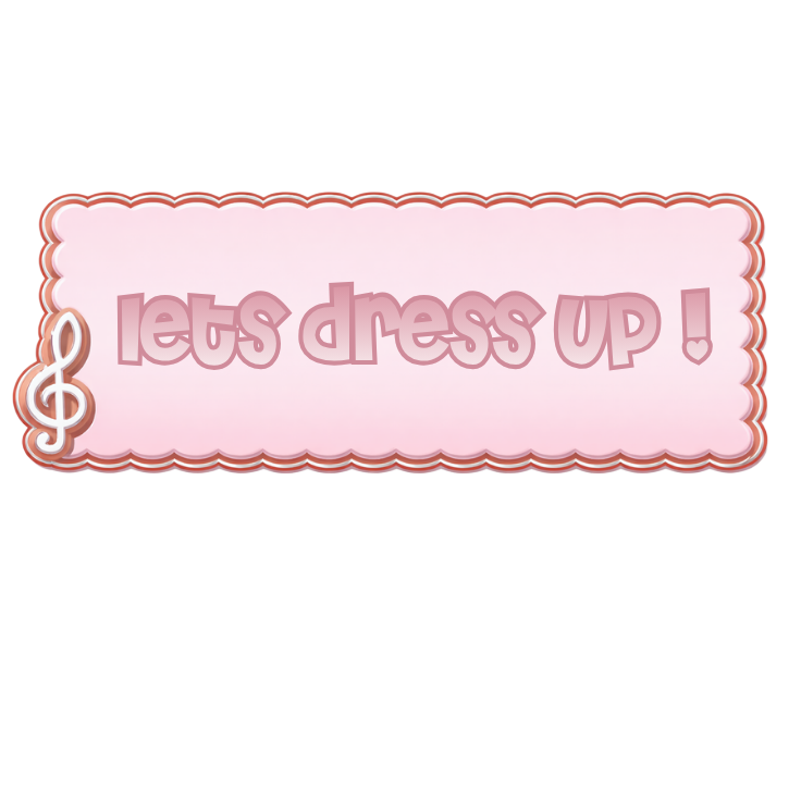 Dress Up Button
