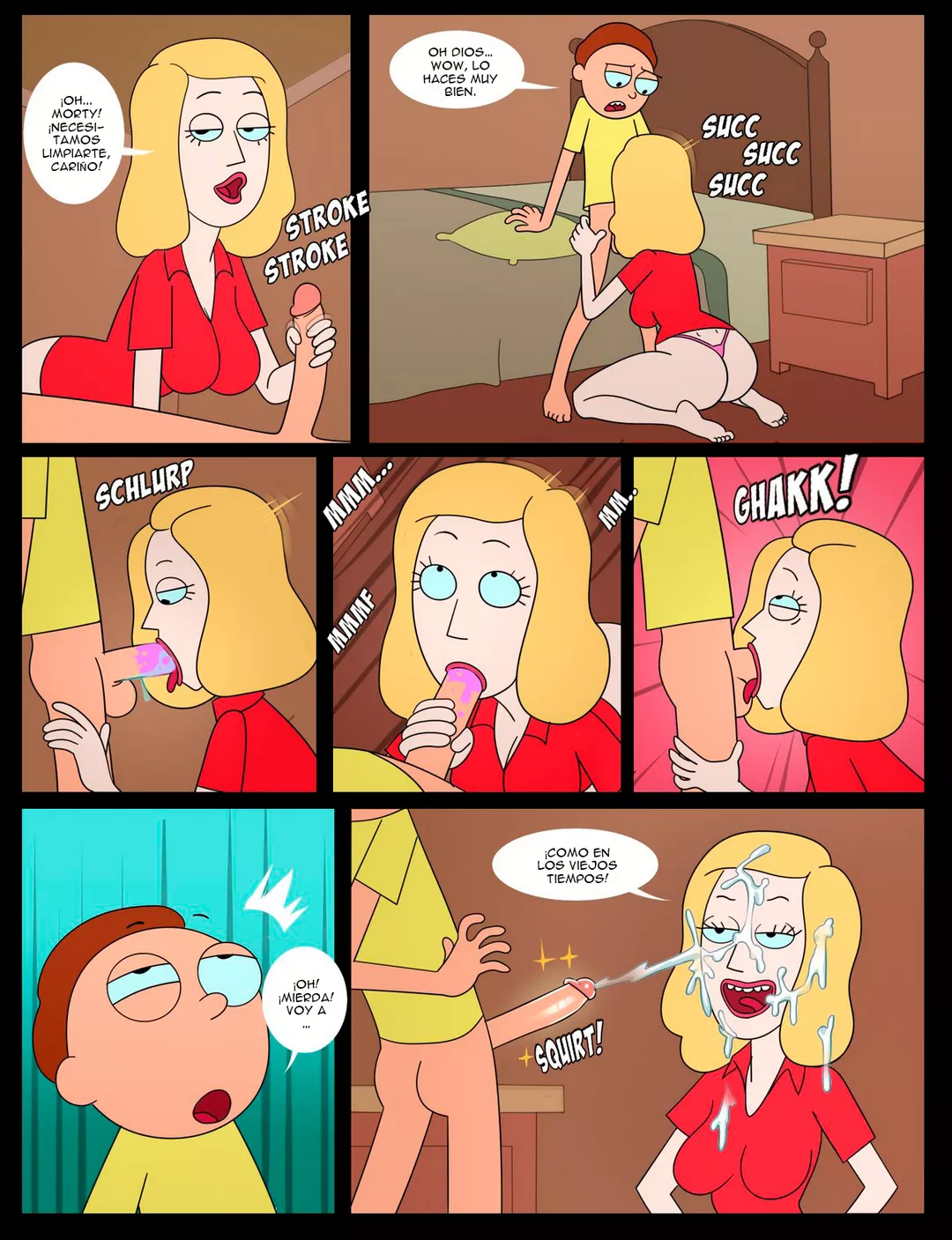 Beth and Morty Comic XXX – Whargleblargle (Rick & Morty) 11